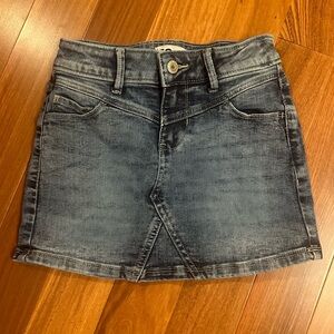 SO Girls Blue Jean Skirt Sz 7 - Like New!